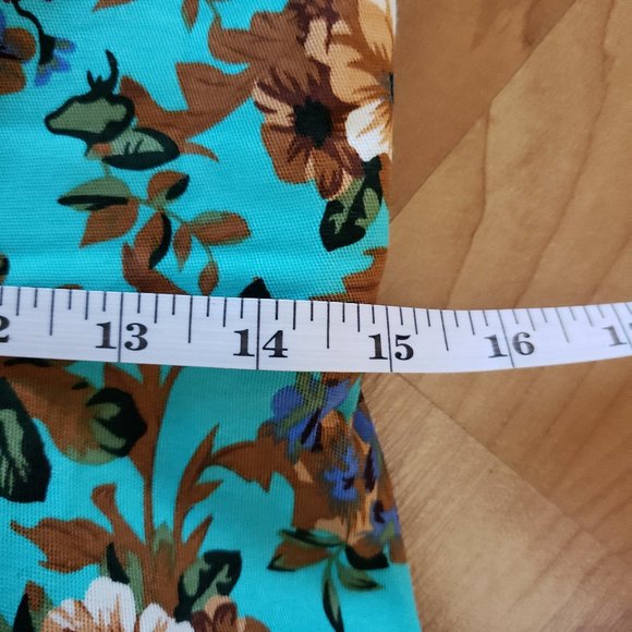 Lindy Bop Floral Ophelia Retro Rockabilly Dress M - Picture 11 of 14